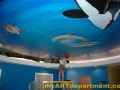 Underwater Mural for Dentist's Office - Touching Up