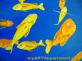 Underwater Mural for Dentist's Office - Fish Detail