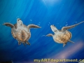 Underwater Mural for Dentist's Office - Turtles