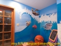 Disney characters mural kids playroom Nemo