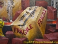 Exterior Crashed Wall Mural - Box Detail
