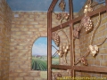 faux finishing brick wine cellar