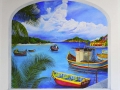 St Maarten Dock Mural - Complete